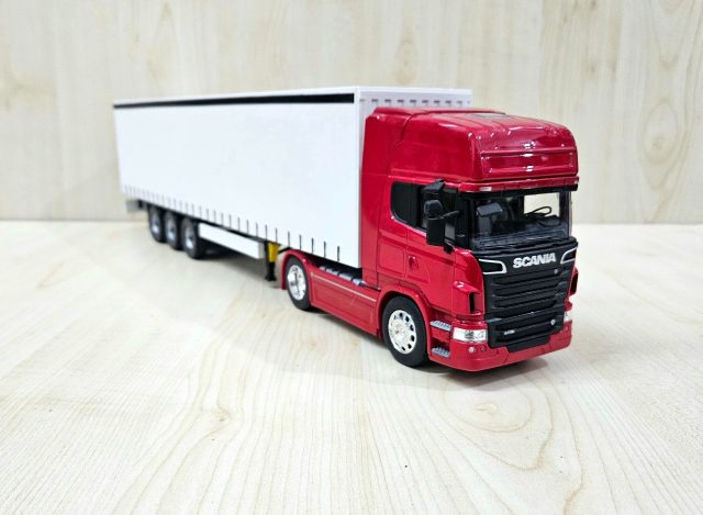 1/32 WELLY SCANIA R730 TENTE DORSELİ TIR MAKETİ