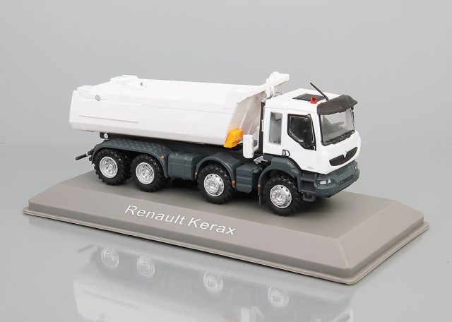 1/72 RENAULT KERAX 8X4 DAMPERLİ KAMYON MAKETİ
