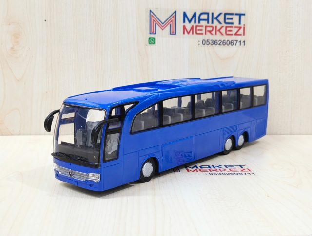 1/43 MERCEDES BENZ TRAVEGO OTOBÜS MAKETİ MAVİ