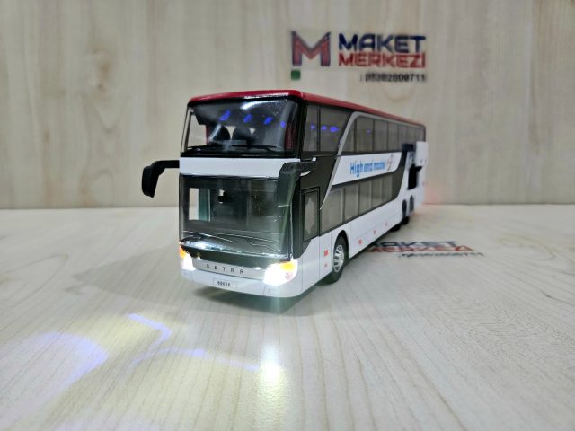 1/43 SETRA ÇİFT KATLI OTOBÜS MAKETİ