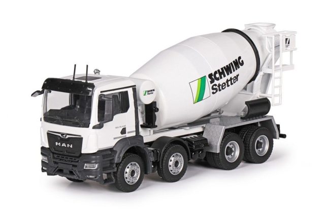 1/50 MAN TGS NN 8X4 SCHWING BETON MİKSERİ MAKETİ