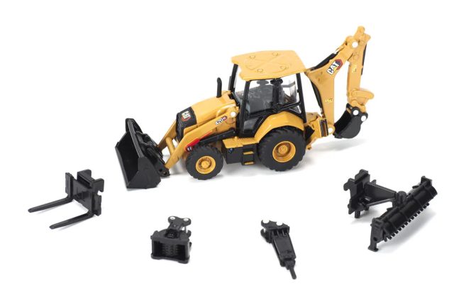 1/64 Ölçek Cat 420 XE BEKOLODER 4 ataşmanlı DM85765 