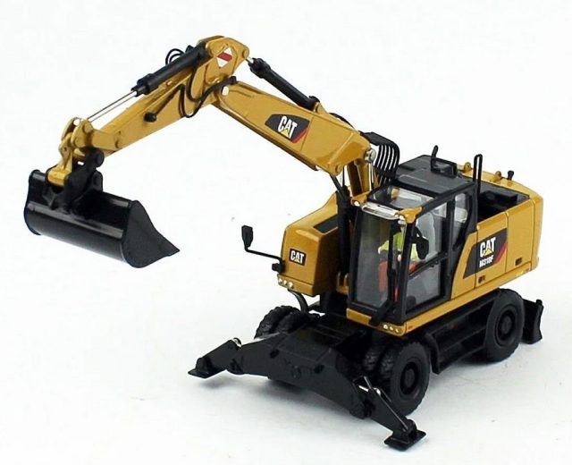 1/50 CAT M318F LASTİKLİ EKSKAVATÖR MAKETİ DM85508