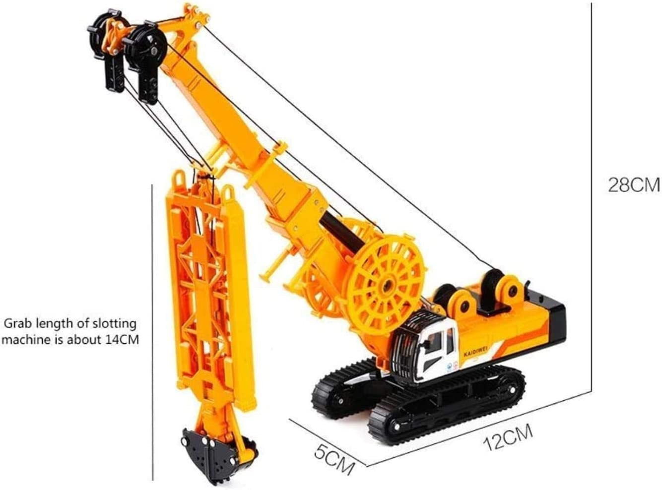 Kaidiwei 625047 1/64 Trenching diyafram duvar makinesi