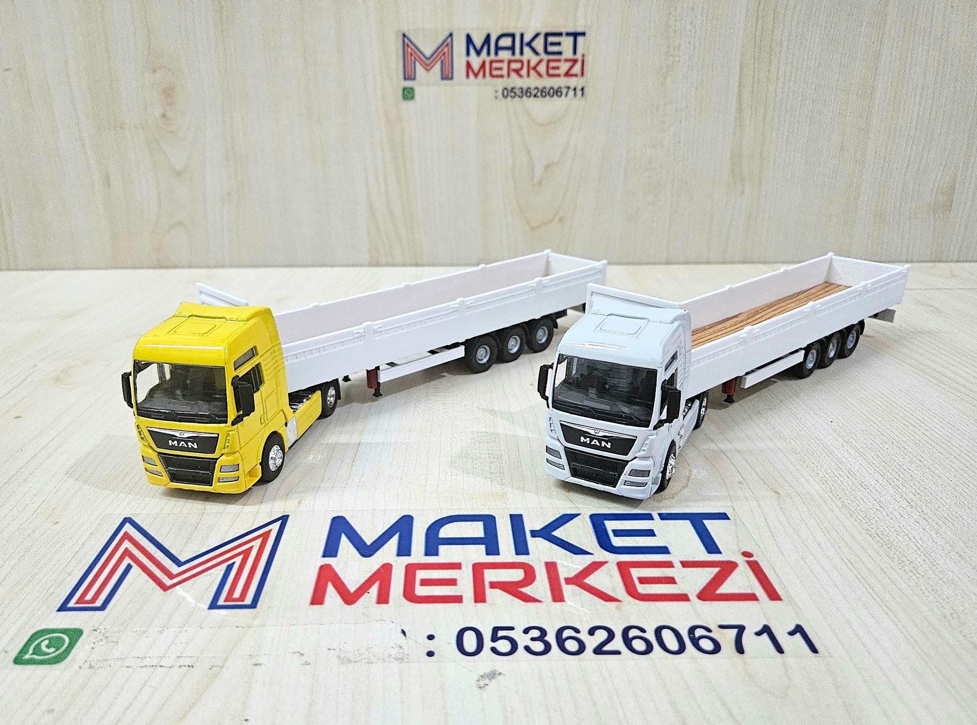 1/64 MAN TGX SAL DORSELİ TIR MAKETİ (25 cm boy)