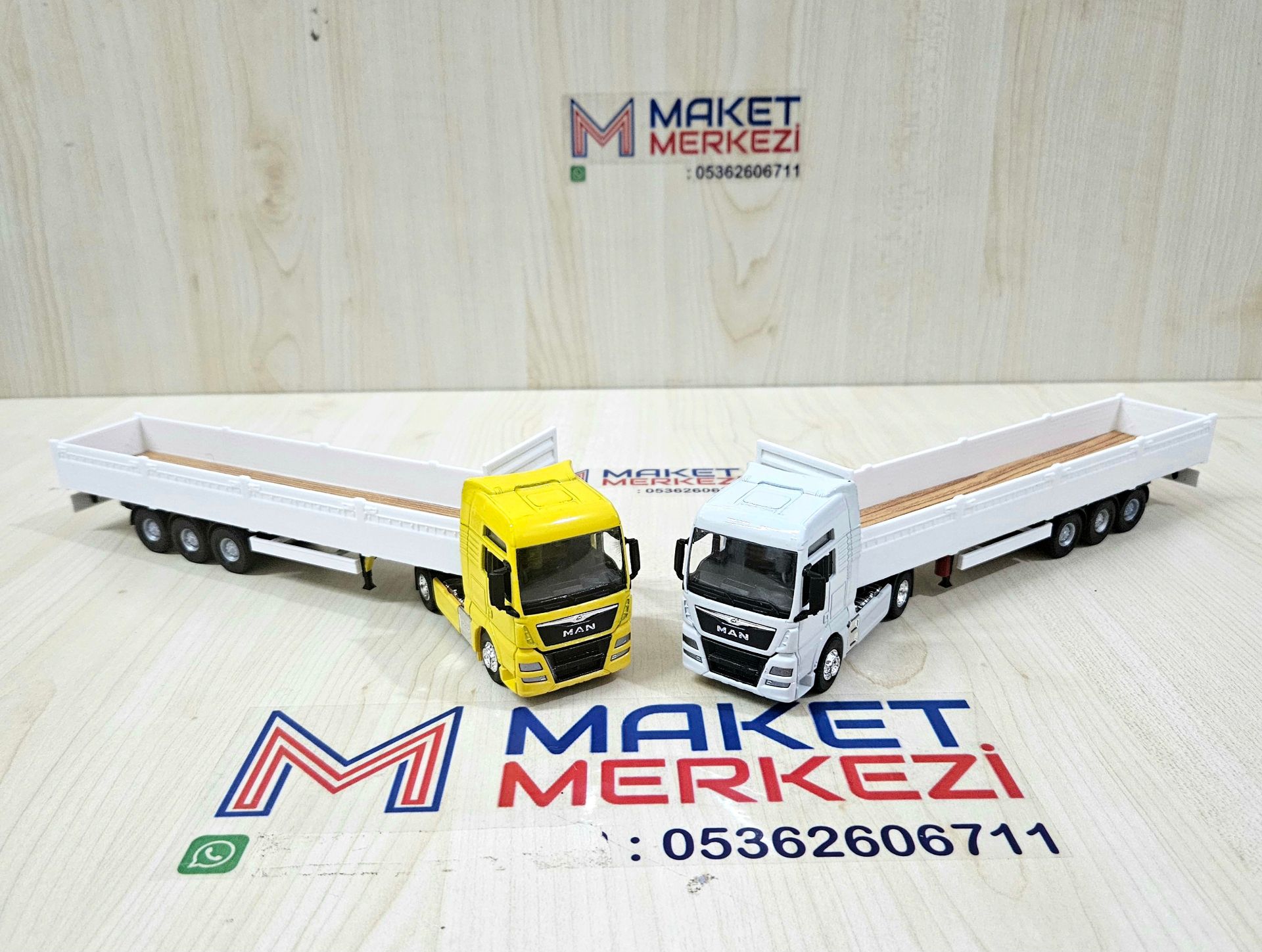1/64 MAN TGX SAL DORSELİ TIR MAKETİ (25 cm boy)