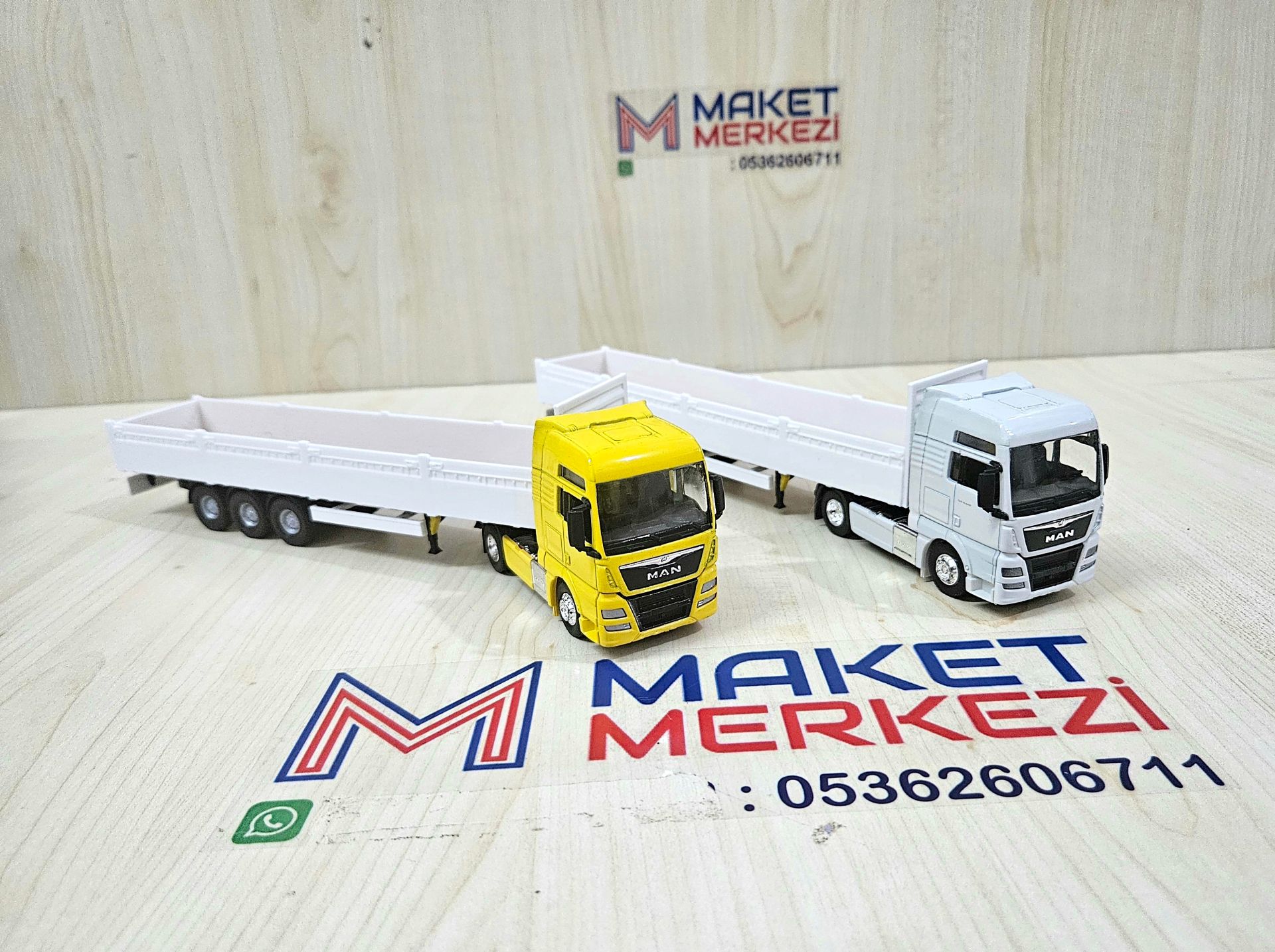 1/64 MAN TGX SAL DORSELİ TIR MAKETİ (25 cm boy)