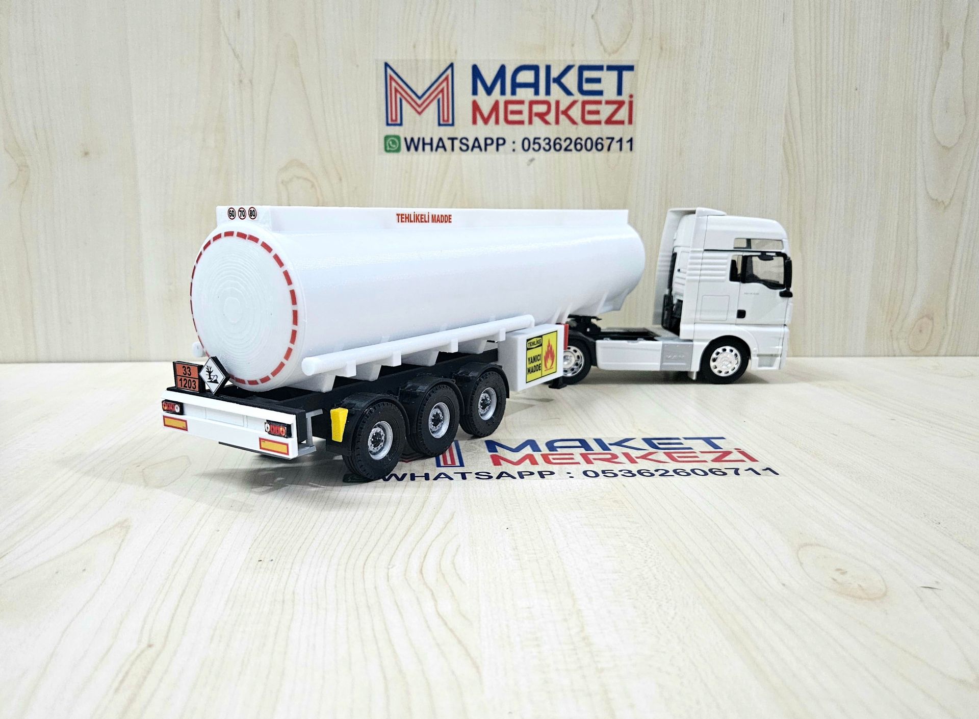 1/32 WELLY MAN TGX TANKER DORSELİ TIR
