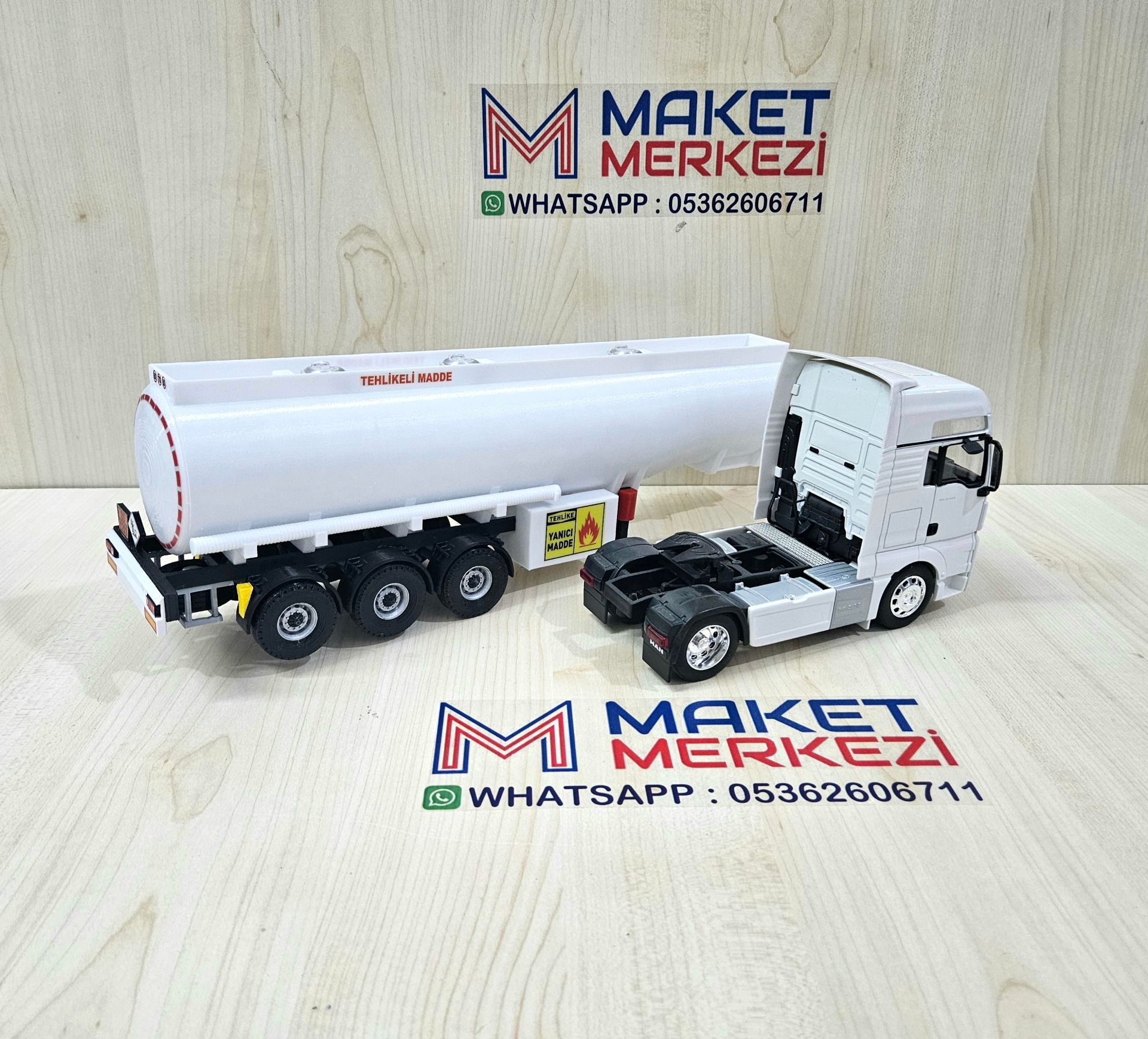 1/32 WELLY MAN TGX TANKER DORSELİ TIR