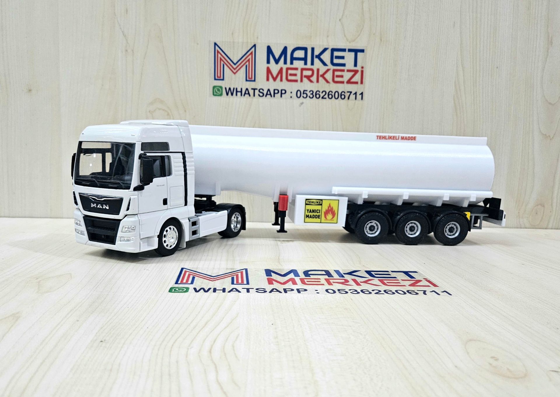 1/32 WELLY MAN TGX TANKER DORSELİ TIR