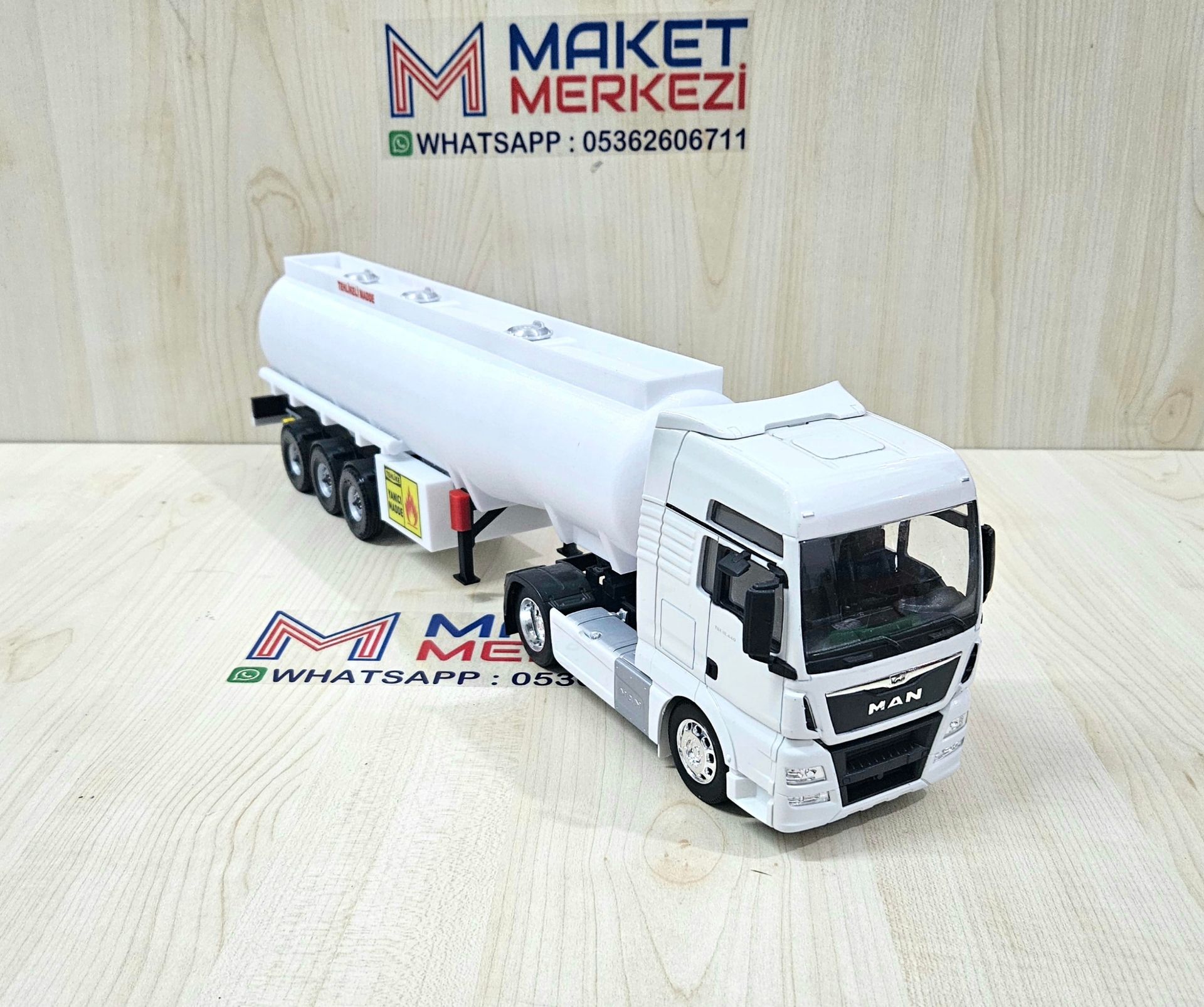 1/32 WELLY MAN TGX TANKER DORSELİ TIR