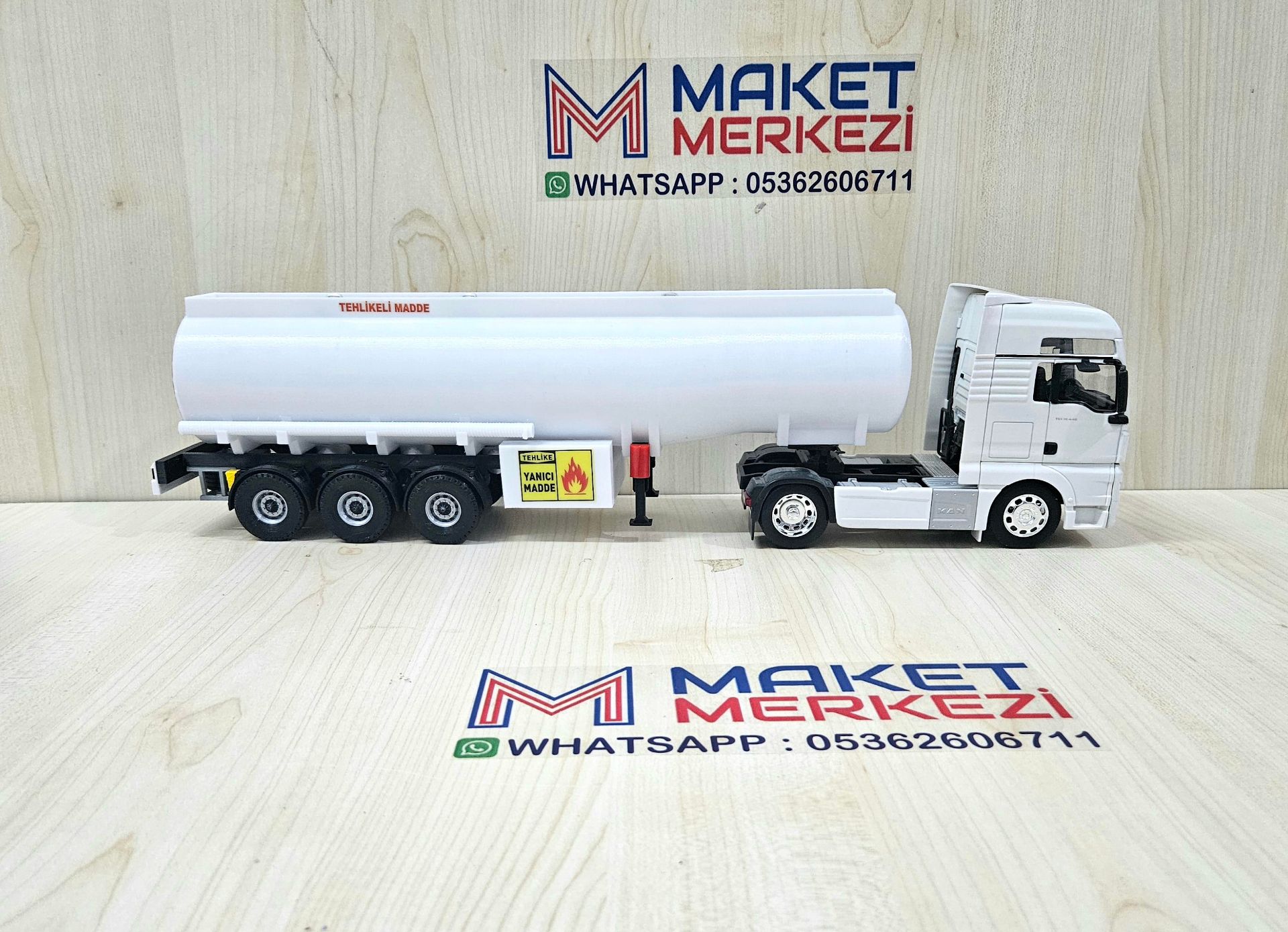1/32 WELLY MAN TGX TANKER DORSELİ TIR