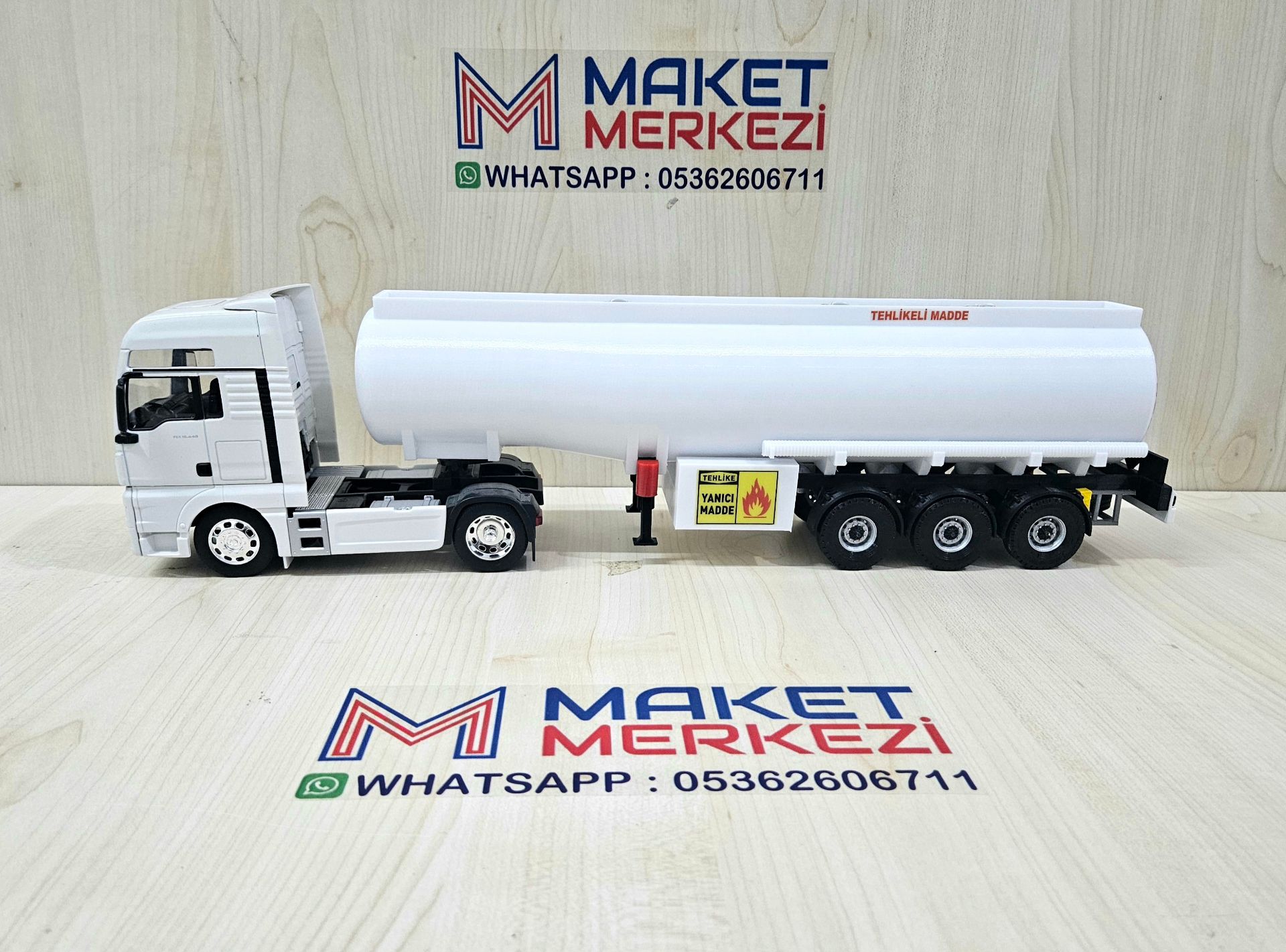 1/32 WELLY MAN TGX TANKER DORSELİ TIR