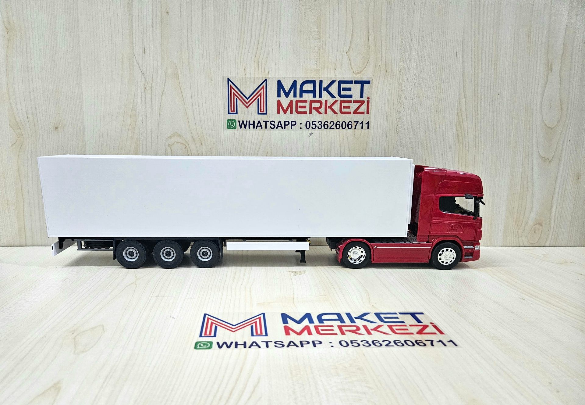1/32 WELLY SCANIA R730 FRIGO DORSELİ TIR