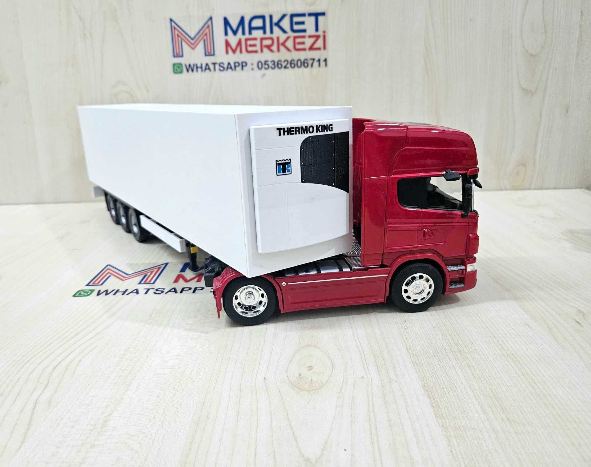 1/32 WELLY SCANIA R730 FRIGO DORSELİ TIR