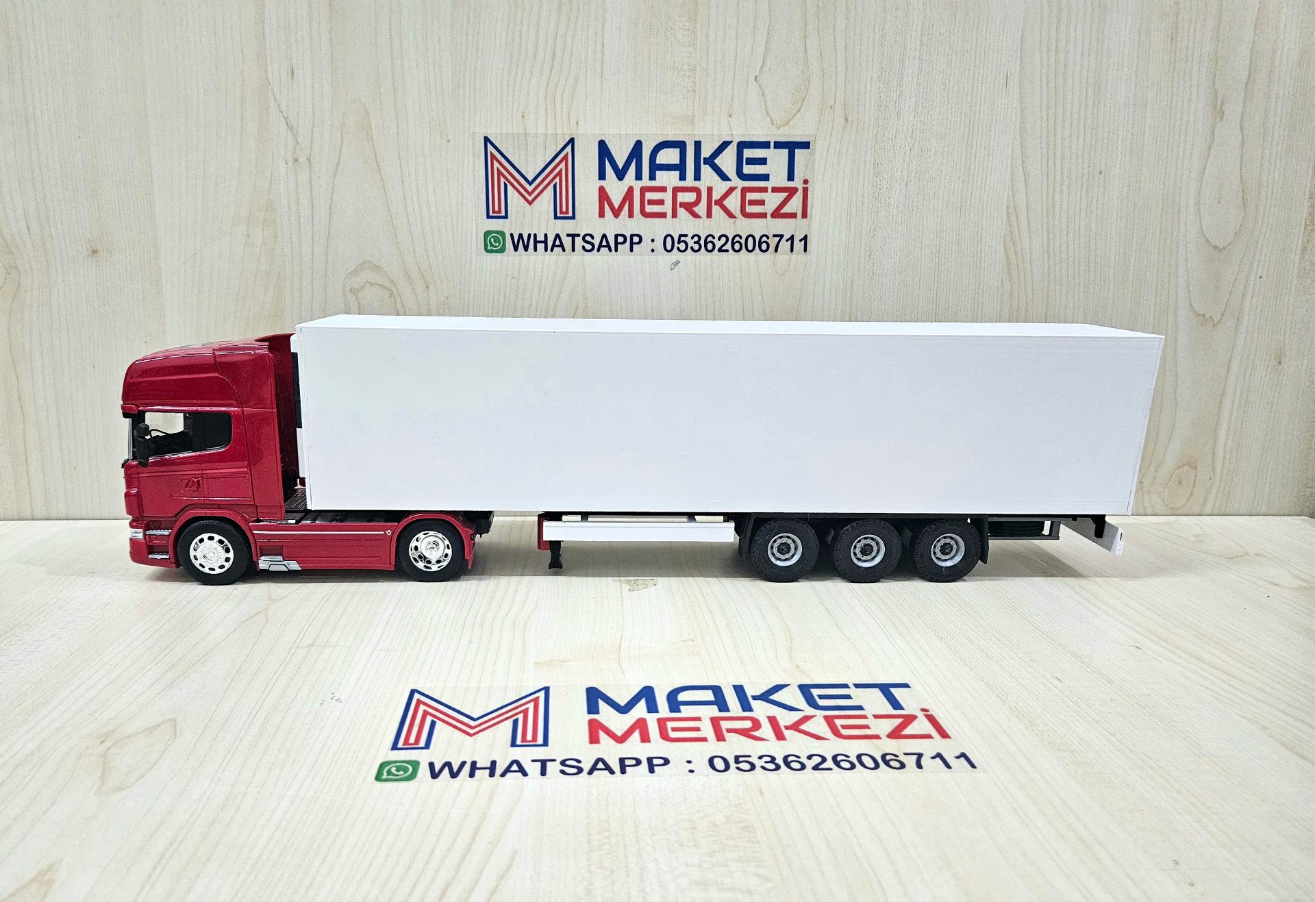 1/32 WELLY SCANIA R730 FRIGO DORSELİ TIR