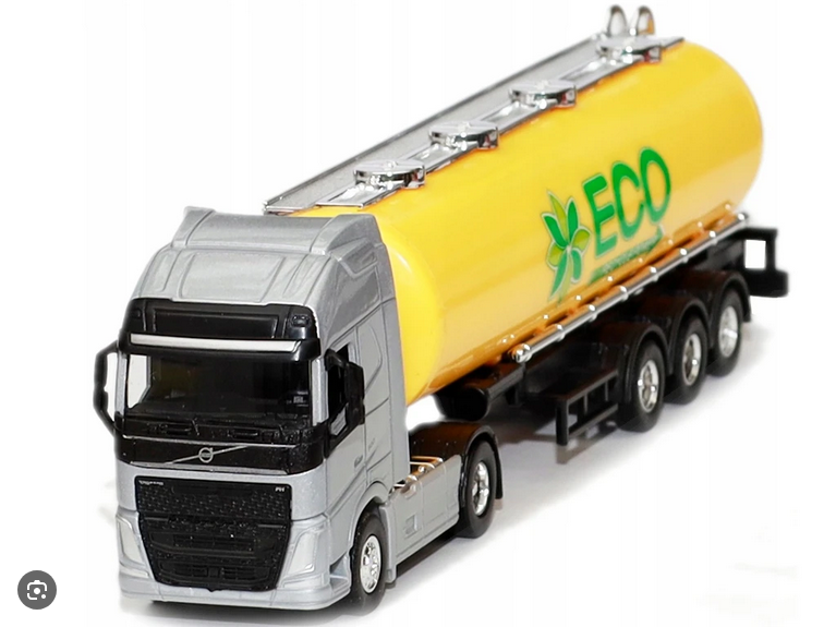 1/64 VOLVO FH4 TANKER DORSELİ TIR MAKETİ (25 cm boy)