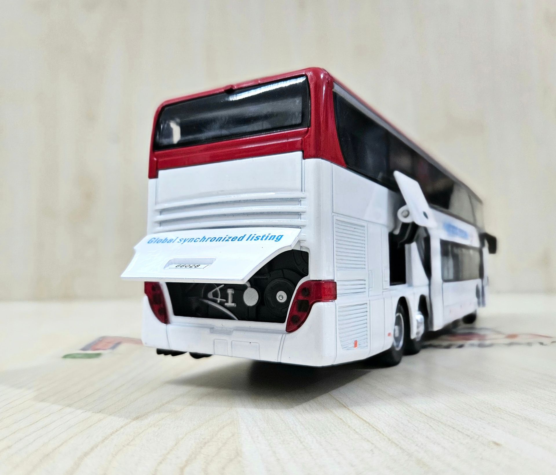 1/43 SETRA ÇİFT KATLI OTOBÜS MAKETİ