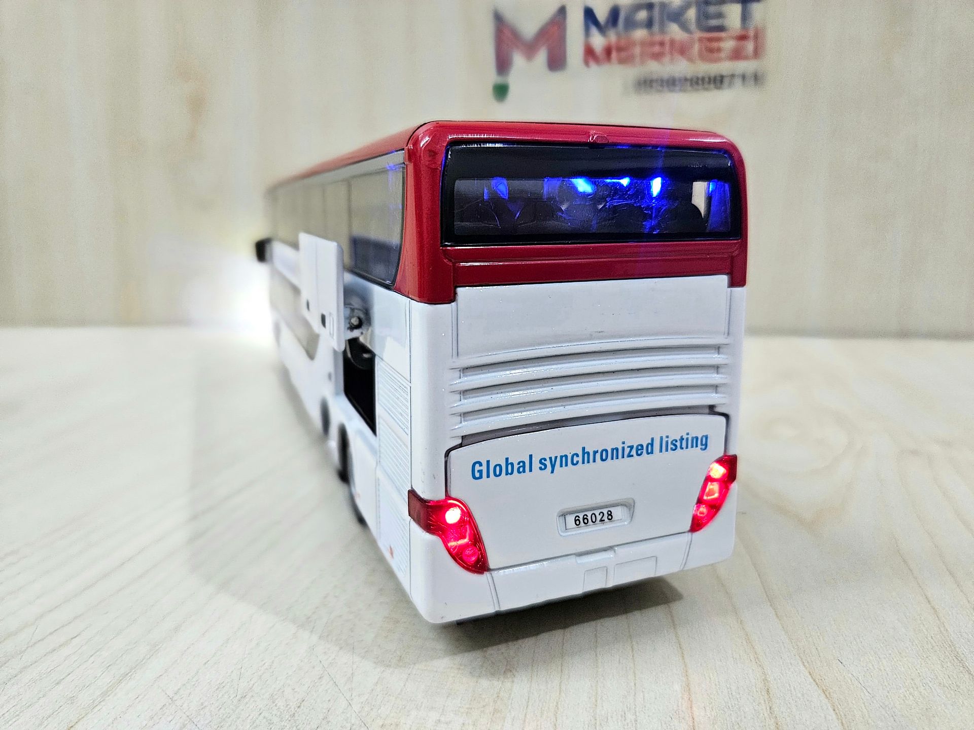1/43 SETRA ÇİFT KATLI OTOBÜS MAKETİ