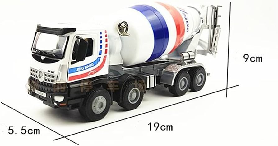 1/50 MERCEDES AROCS 8X4 BETON MİKSERİ MAKETİ
