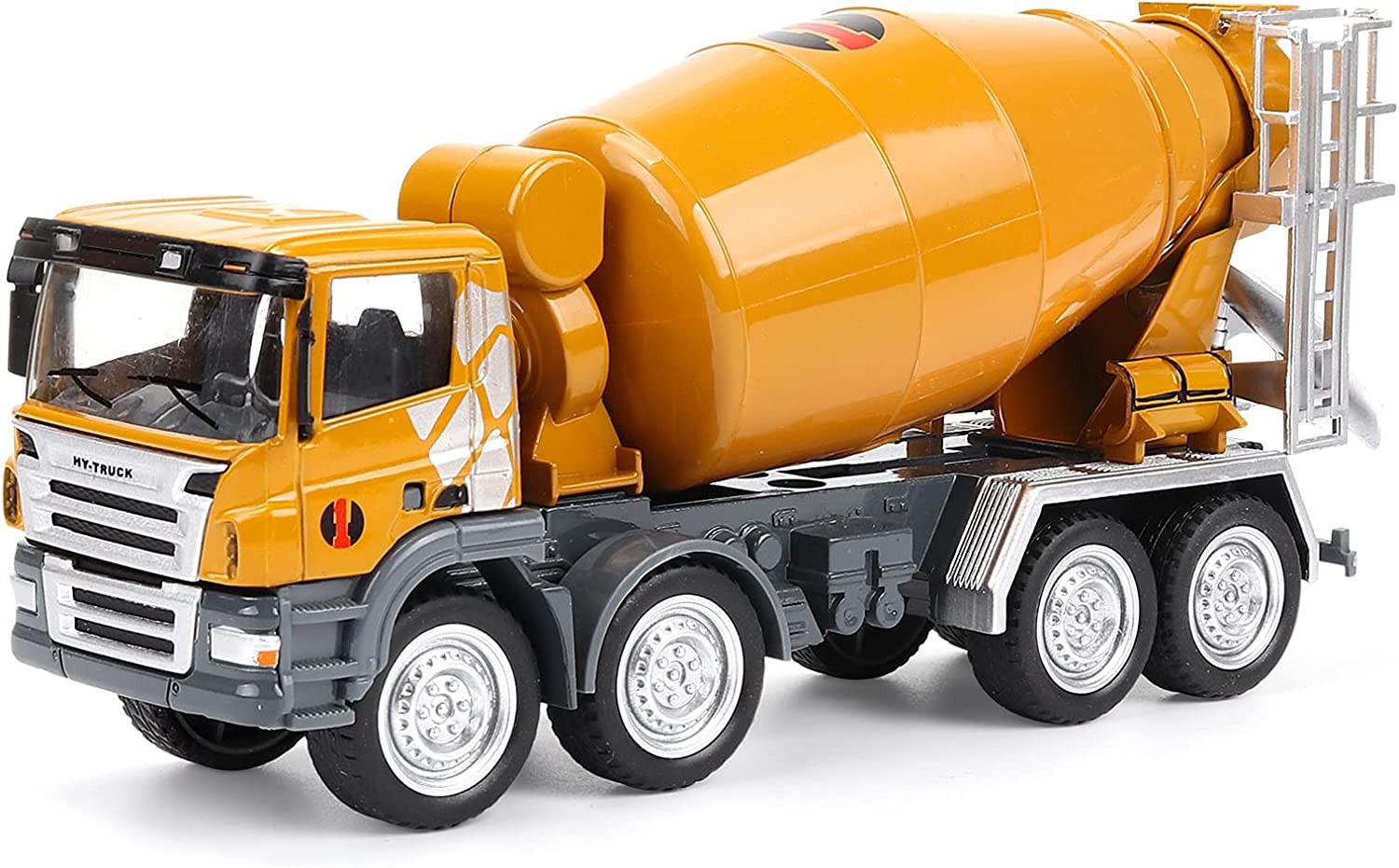 1/50 SCANIA 8X4 BETON MİKSERİ MAKETİ (turuncu)