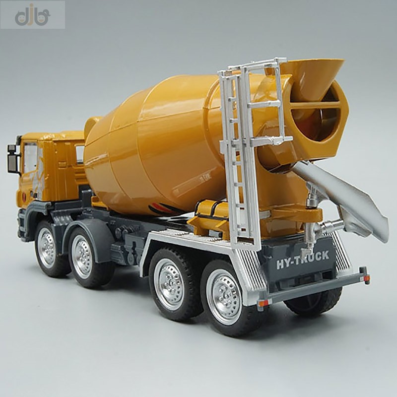 1/50 SCANIA 8X4 BETON MİKSERİ MAKETİ (turuncu)