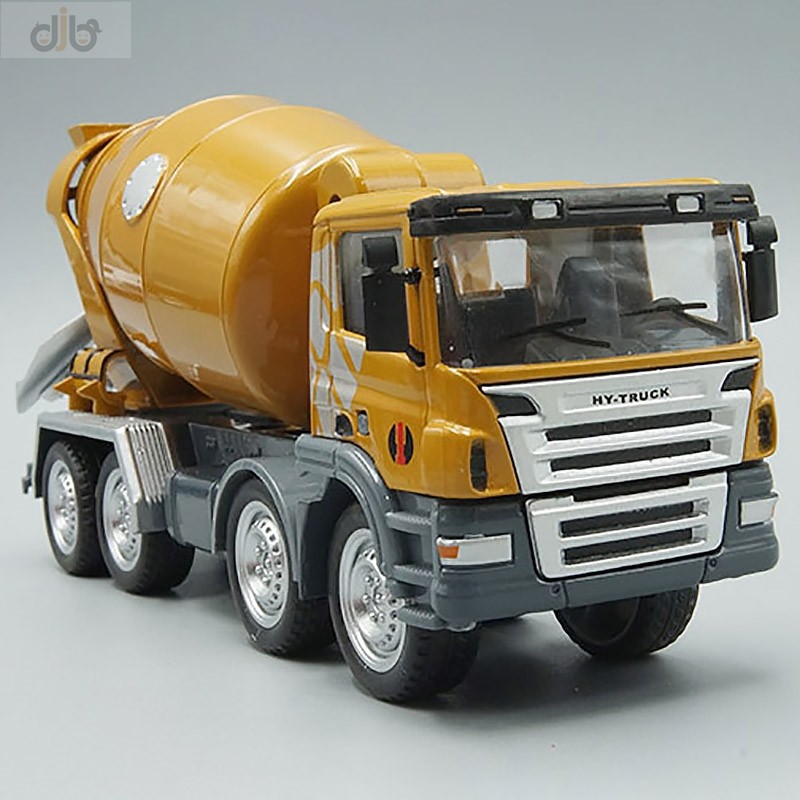 1/50 SCANIA 8X4 BETON MİKSERİ MAKETİ (turuncu)