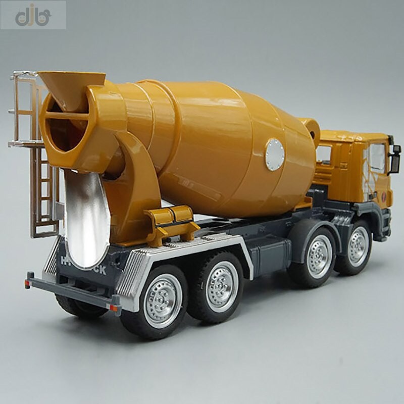 1/50 SCANIA 8X4 BETON MİKSERİ MAKETİ (turuncu)
