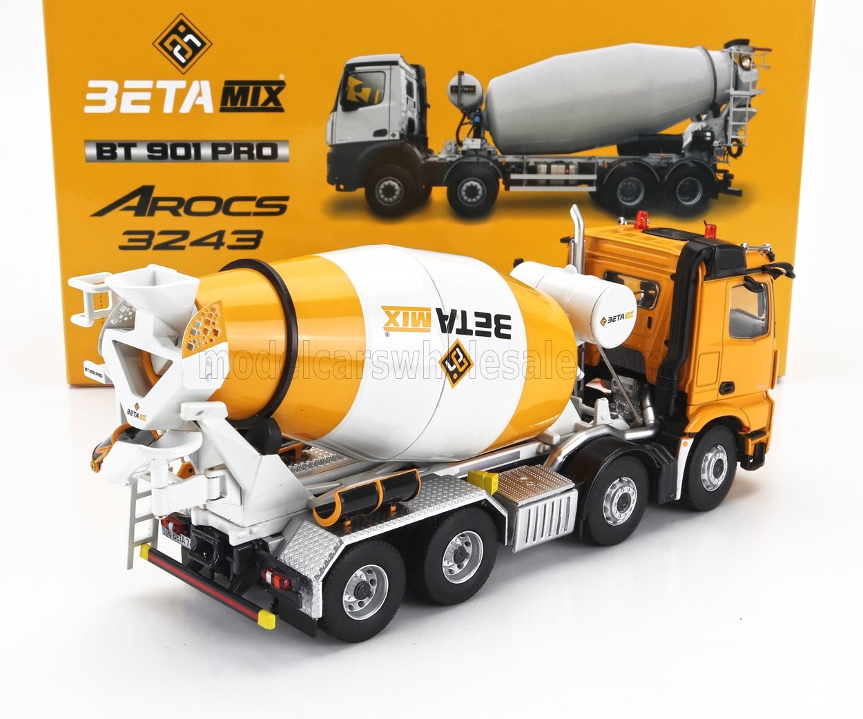 1/50 MERCEDES AROCS 8X4 BETAMIX BETON MİKSERİ MAKETİ