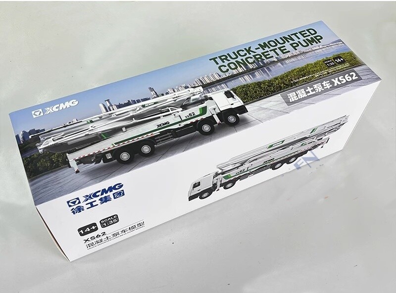 1/35 MERCEDES ACTROS XCMG XS62 BETON POMPASI MAKETİ