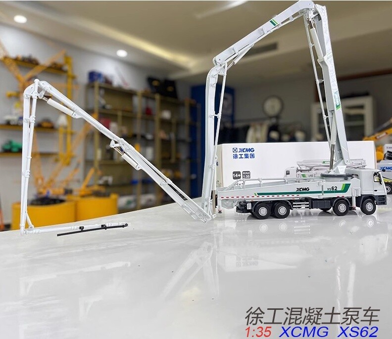 1/35 MERCEDES ACTROS XCMG XS62 BETON POMPASI MAKETİ