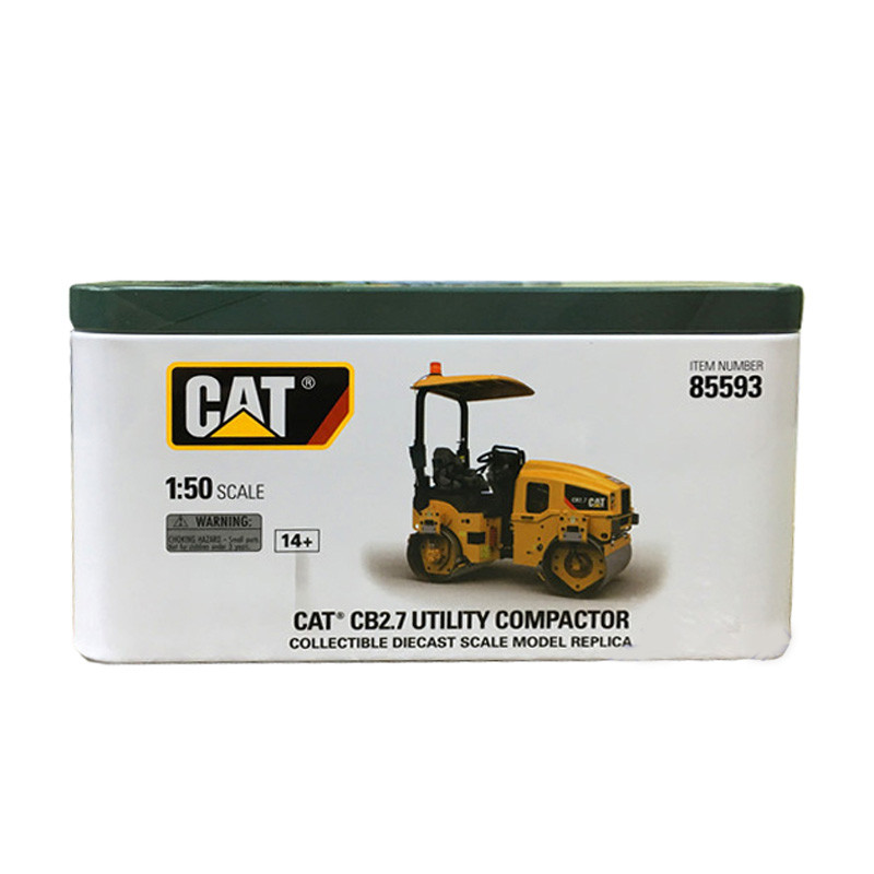 1/50 CAT CB 2.7 MİNİ ASFALT SİLİNDİRİ MAKETİ DM85593