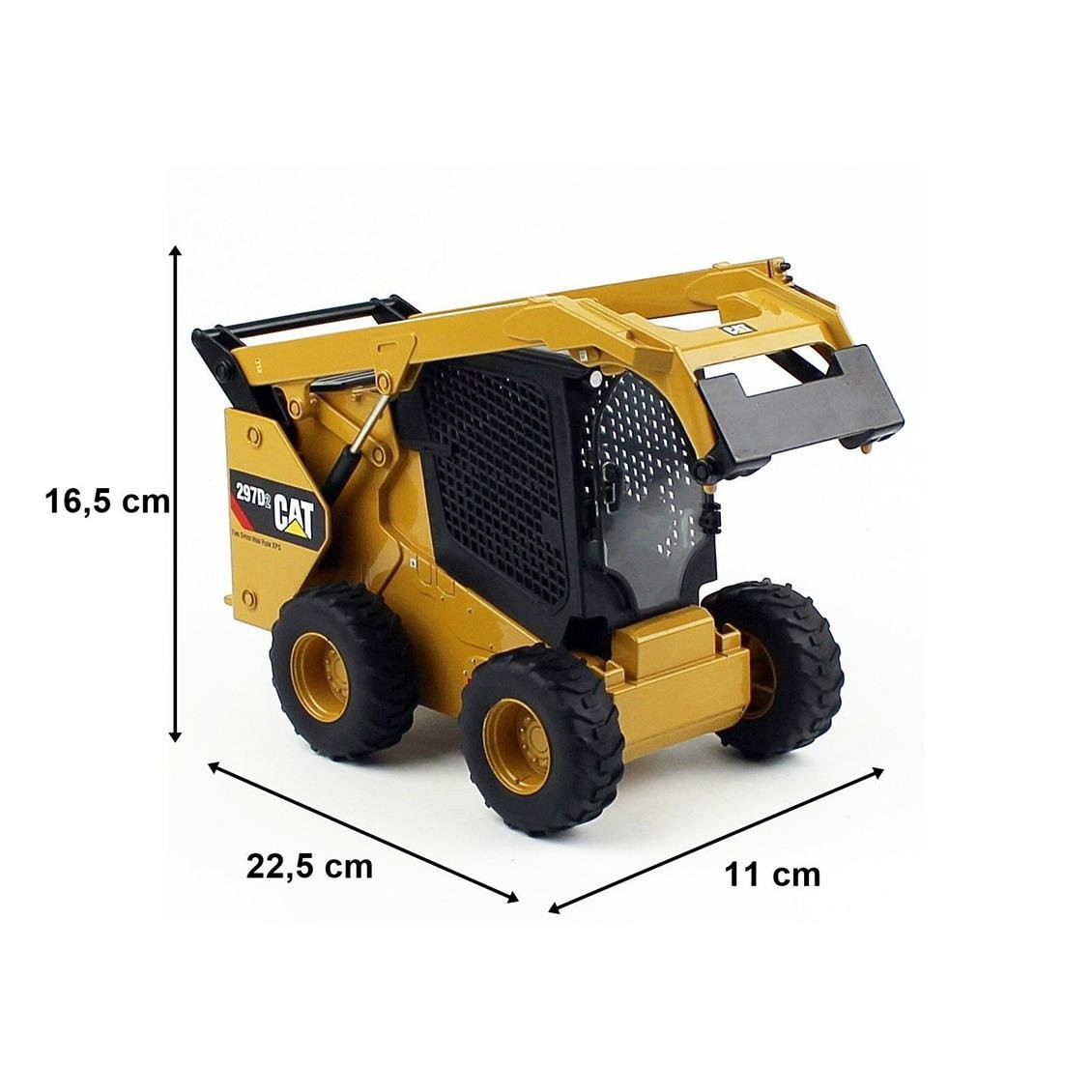 1/16 BÜYÜK ÖLÇEK CAT 272D2 SKİD STEER LODER MAKETİ DM85602