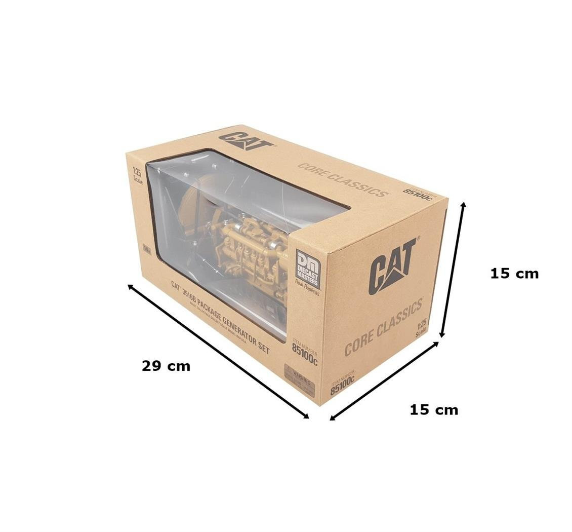 1/25 ÖLÇEK CAT 3516B JENERATÖR MAKETİ DM85100