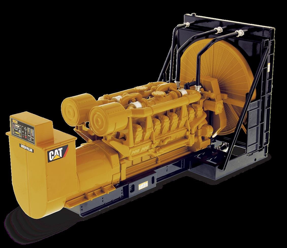 1/25 ÖLÇEK CAT 3516B JENERATÖR MAKETİ DM85100