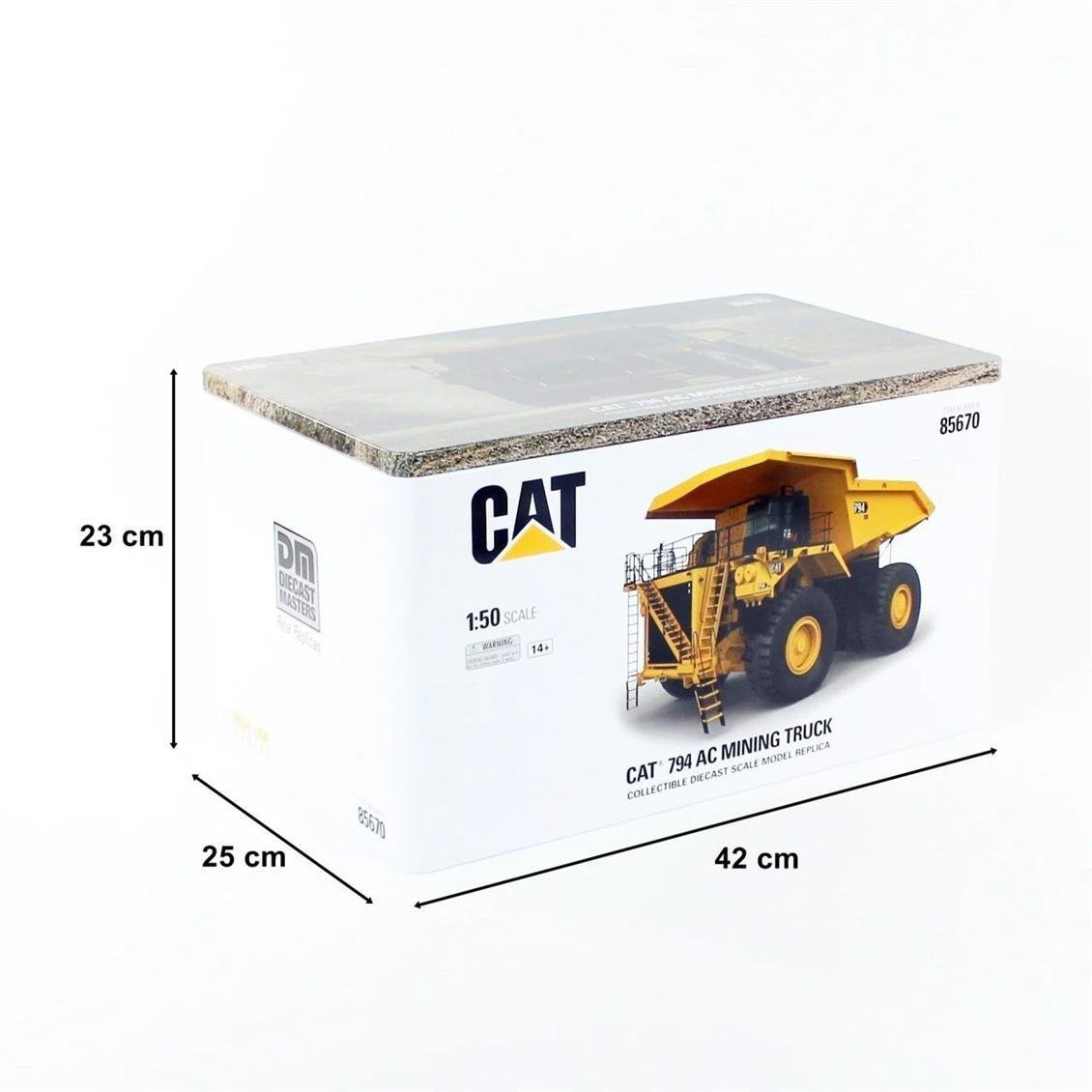 1/50 CAT 794 AC MADEN KAMYONU MAKETİ DM85670