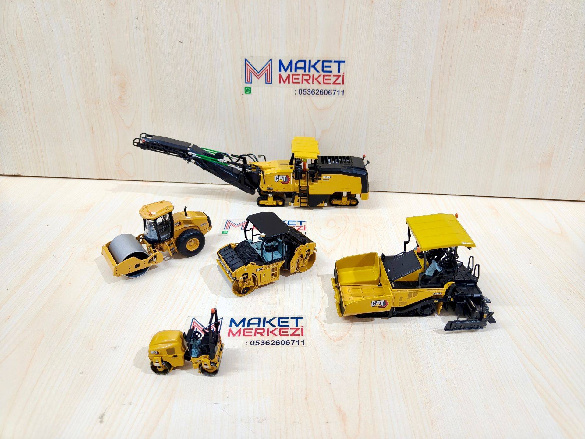 1/50 CAT PM622 SOĞUK FREZE ASFALT KAZIMA MAKİNESİ - DM85587
