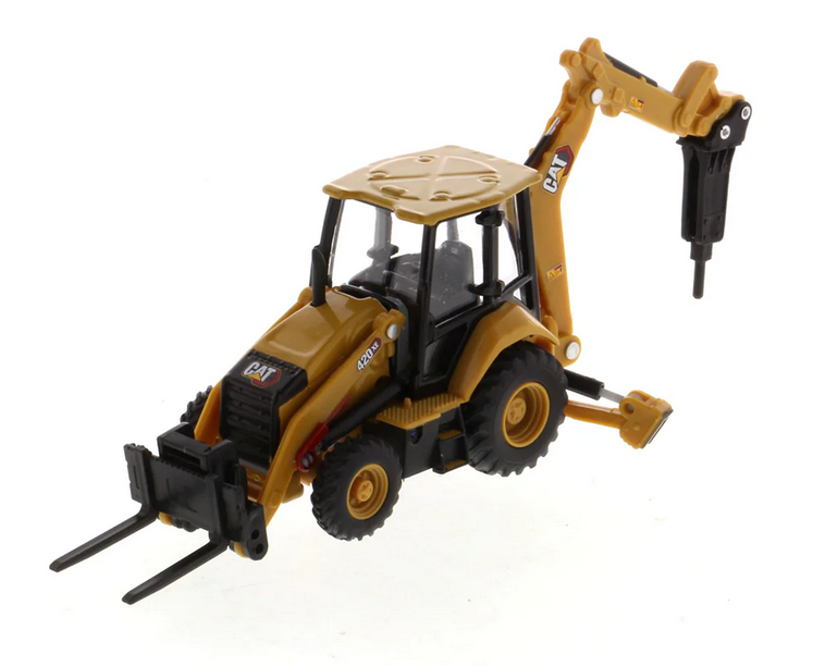 1/64 Ölçek Cat 420 XE BEKOLODER 4 ataşmanlı DM85765 