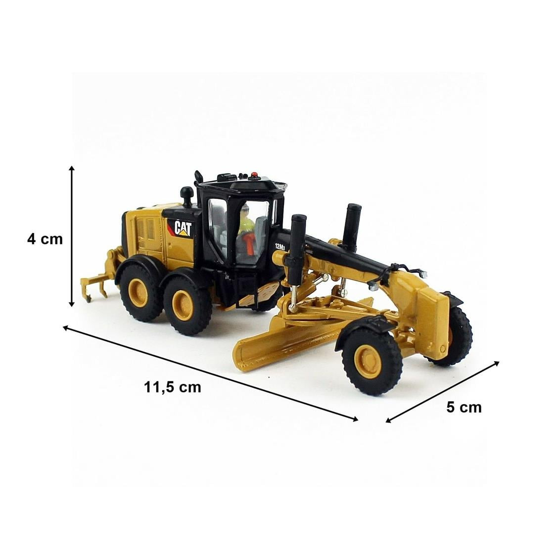1/87 ÖLÇEK CAT 12M3 GREYDER MAKET DM85520