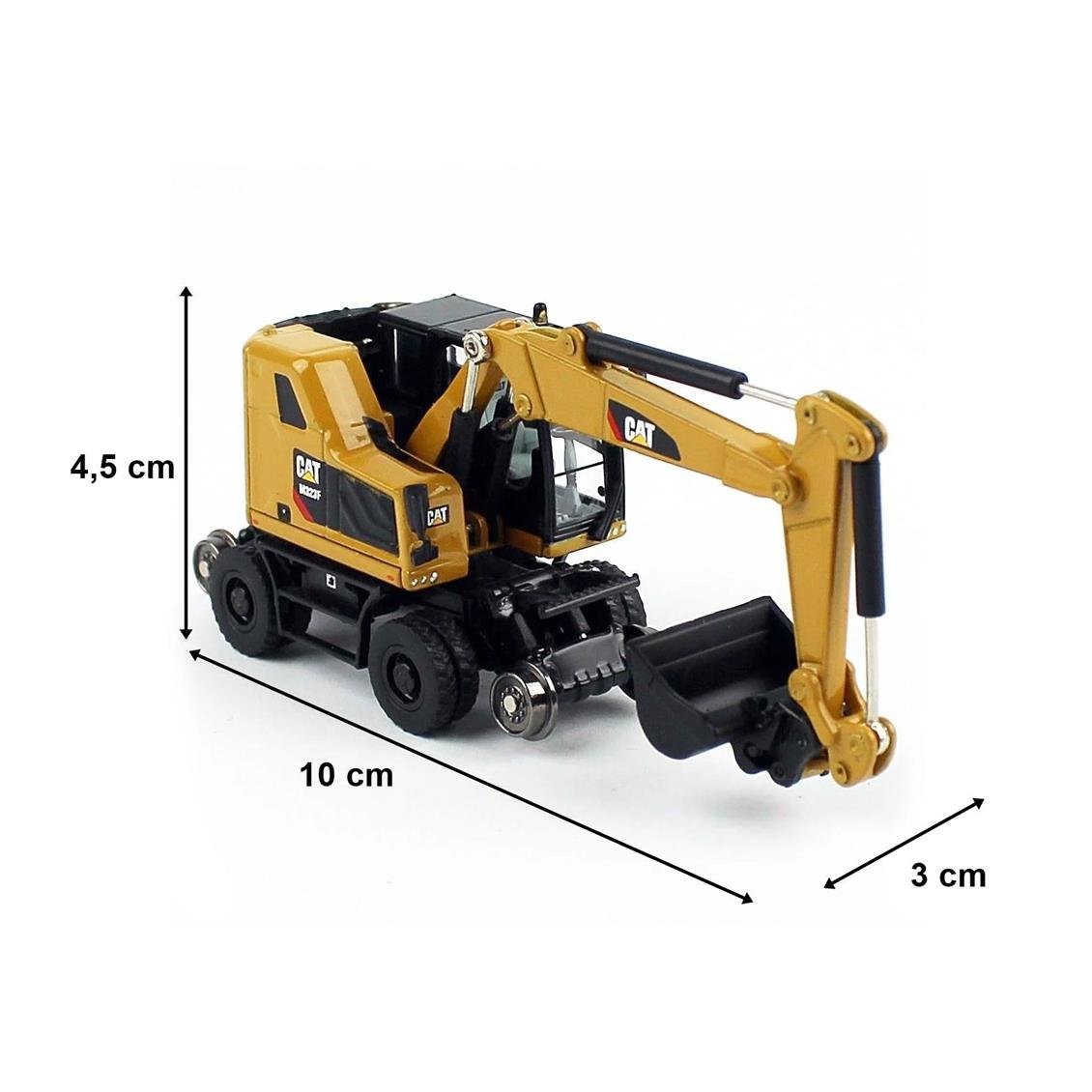 1/87 ÖLÇEK CAT M323F DEMİRYOLU EKSKAVATÖR MAKETİ DM85656 