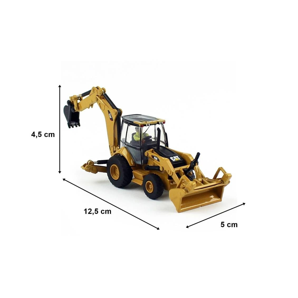 1/87 ÖLÇEK CAT 450E BEKOLODER MAKETİ DM85263 