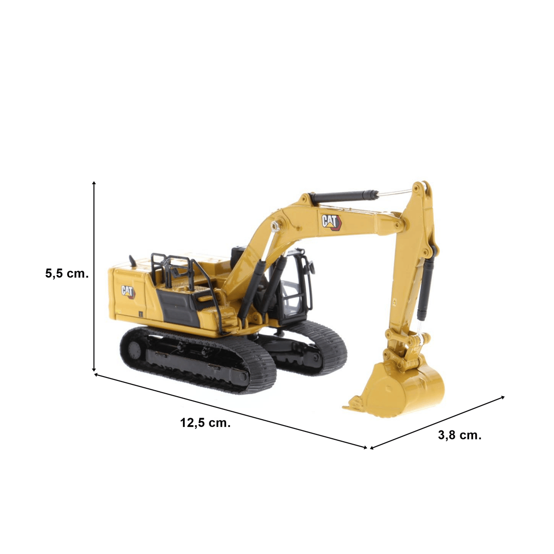 1/87 ÖLÇEK CAT 336 HİDROLİK EKSKAVATÖR MAKETİ DM85658 
