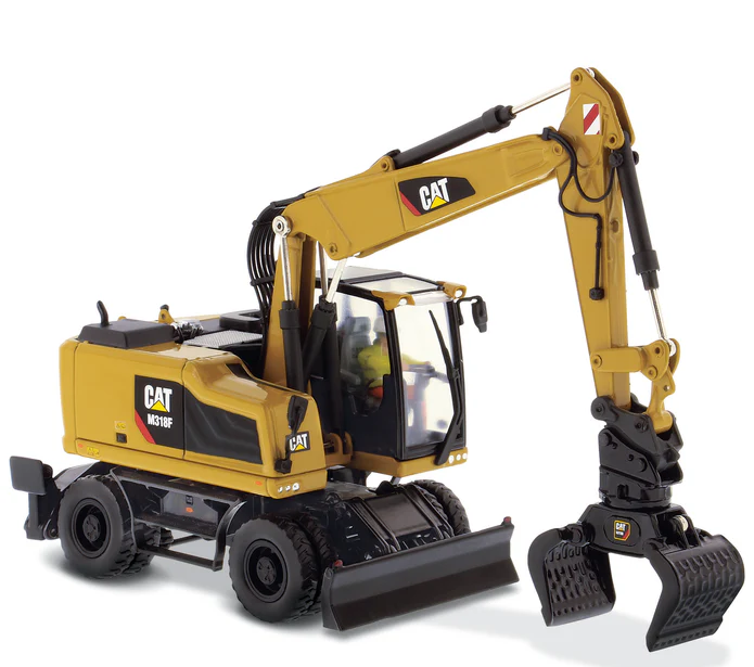 1/50 CAT M318F LASTİKLİ EKSKAVATÖR MAKETİ DM85508