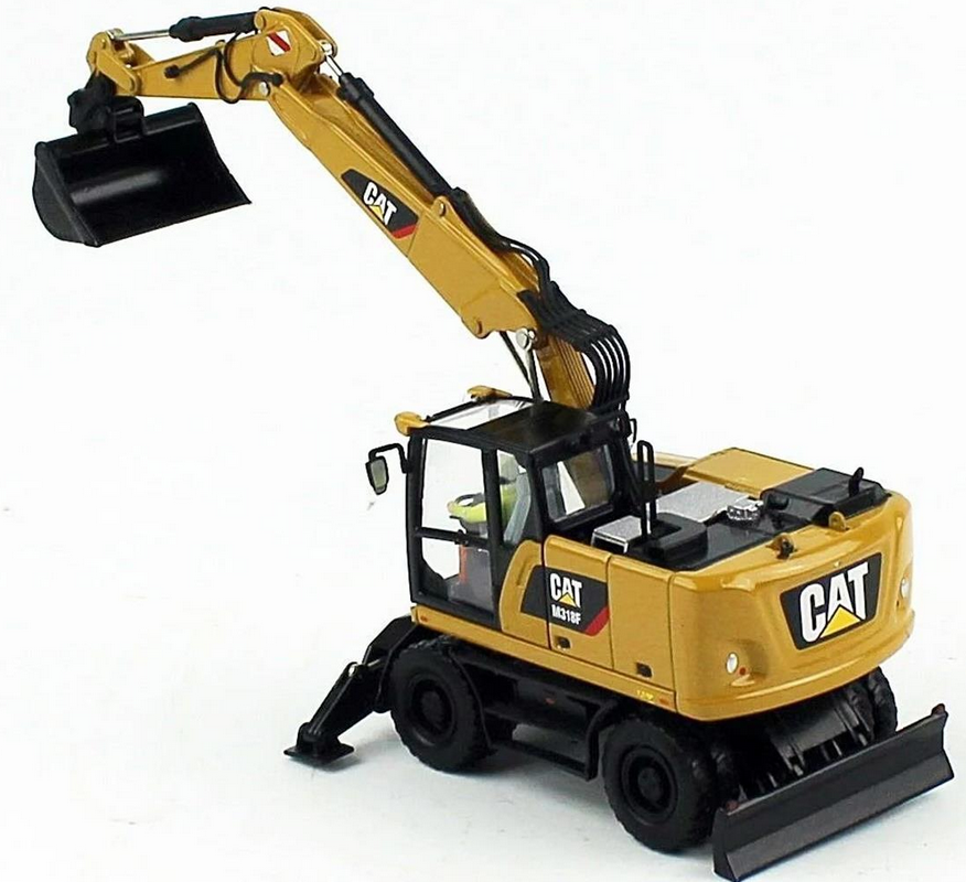 1/50 CAT M318F LASTİKLİ EKSKAVATÖR MAKETİ DM85508