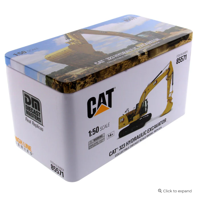 1/50 CAT 323 EKSKAVATÖR MAKETİ DM85571